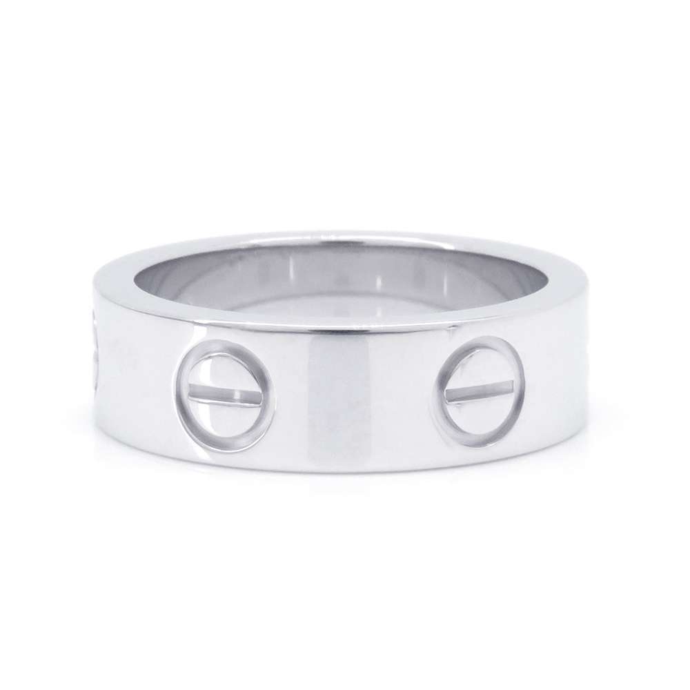 Cartier Ring Love Ring K18wg White Gold